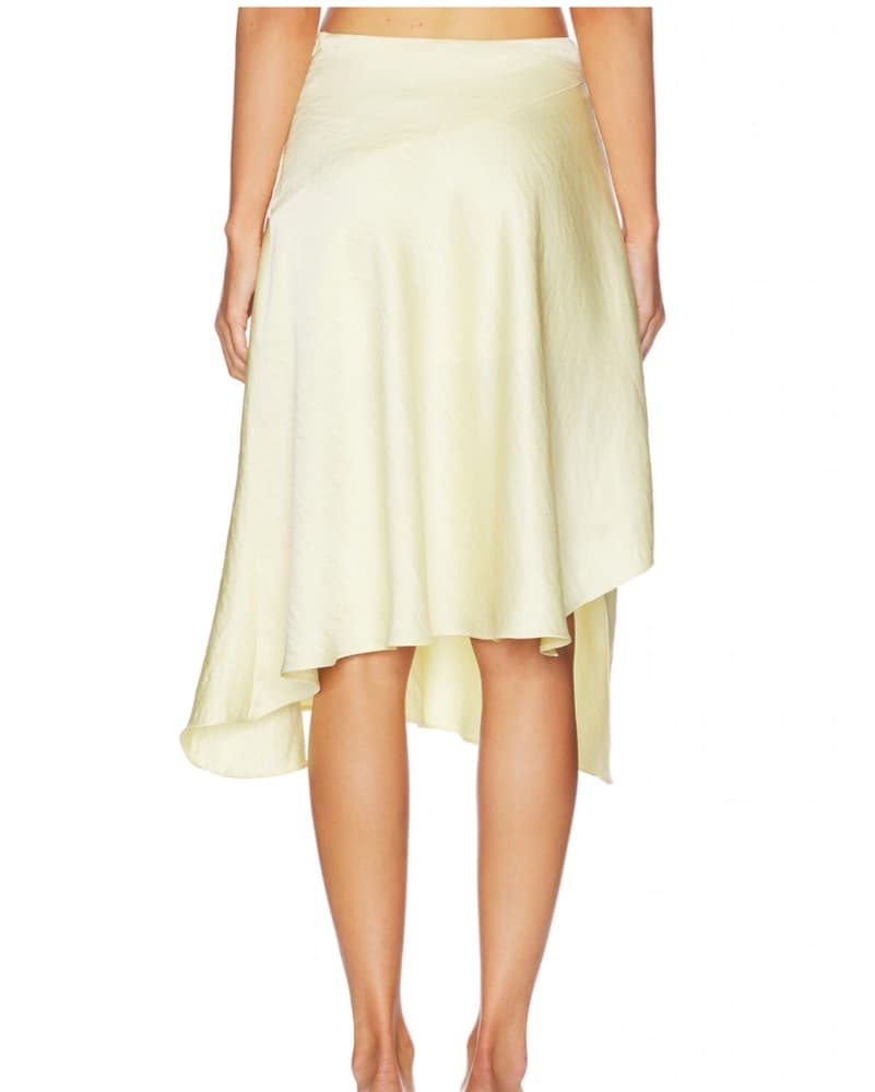Asymmetric Midi Skirt - Image 3