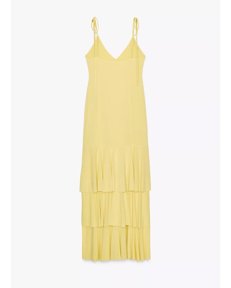 Ruffled Midi Dress - Image 4