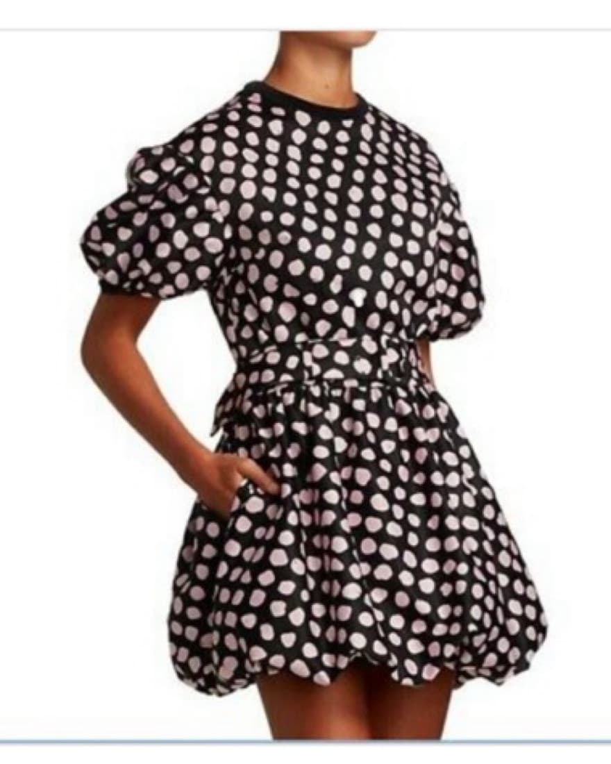 Tanya Taylor Pink Polka Dot Mini - Image 1