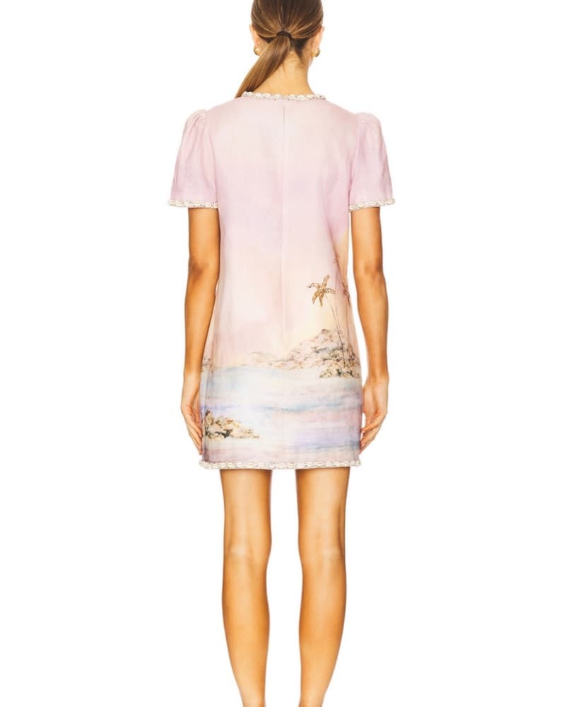 Zimmerman Dawning Mini Dress - Image 2