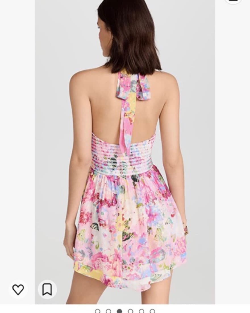 rococo sand Mini Dress  - Image 2