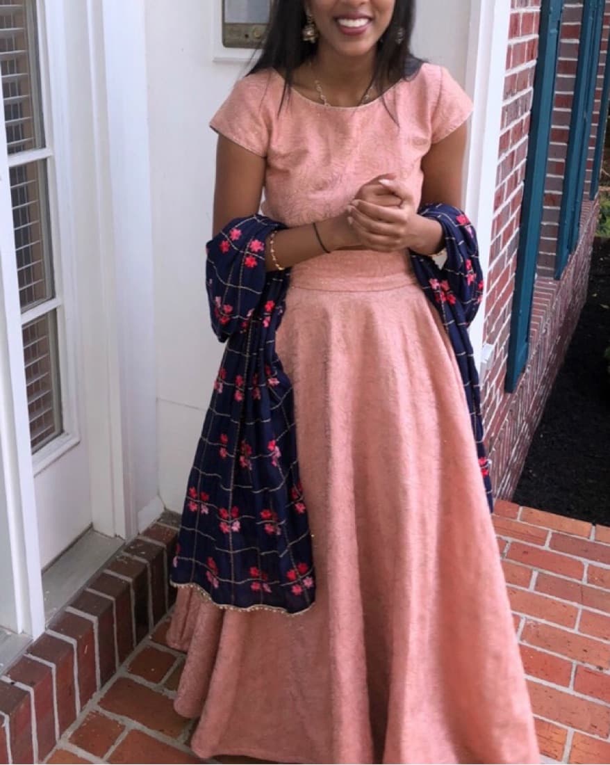 Indian Pink Lehenga - Image 1