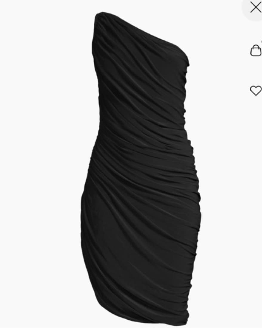Black Norma kamali Diana dress  - Image 1
