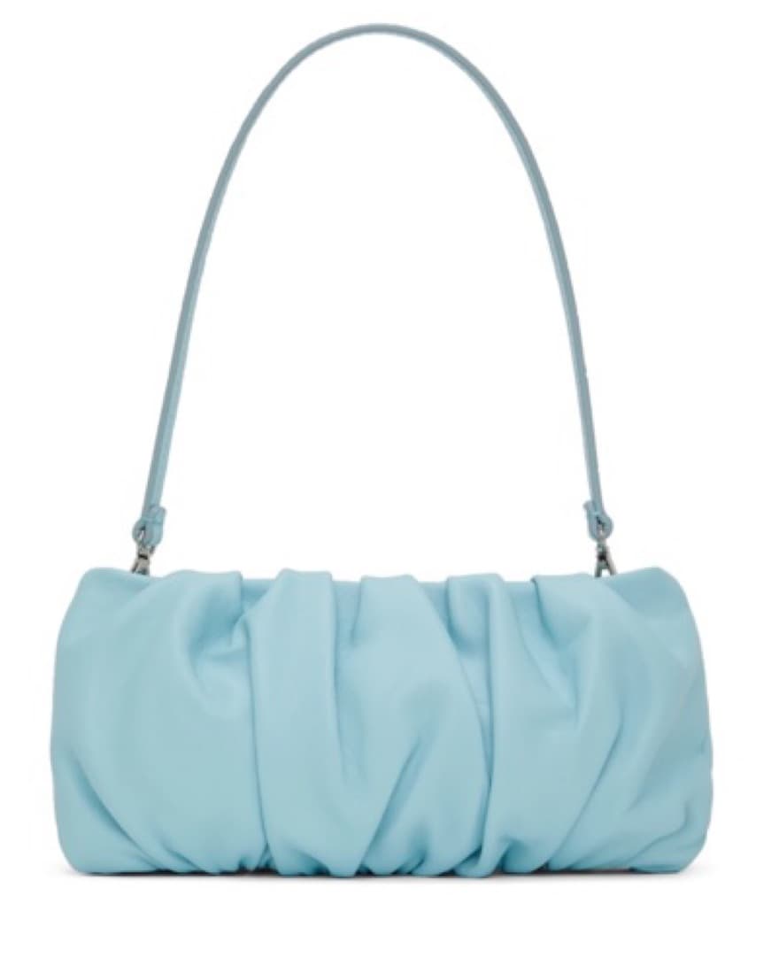 Staud Blue Bean Shoulder Bag - Image 1