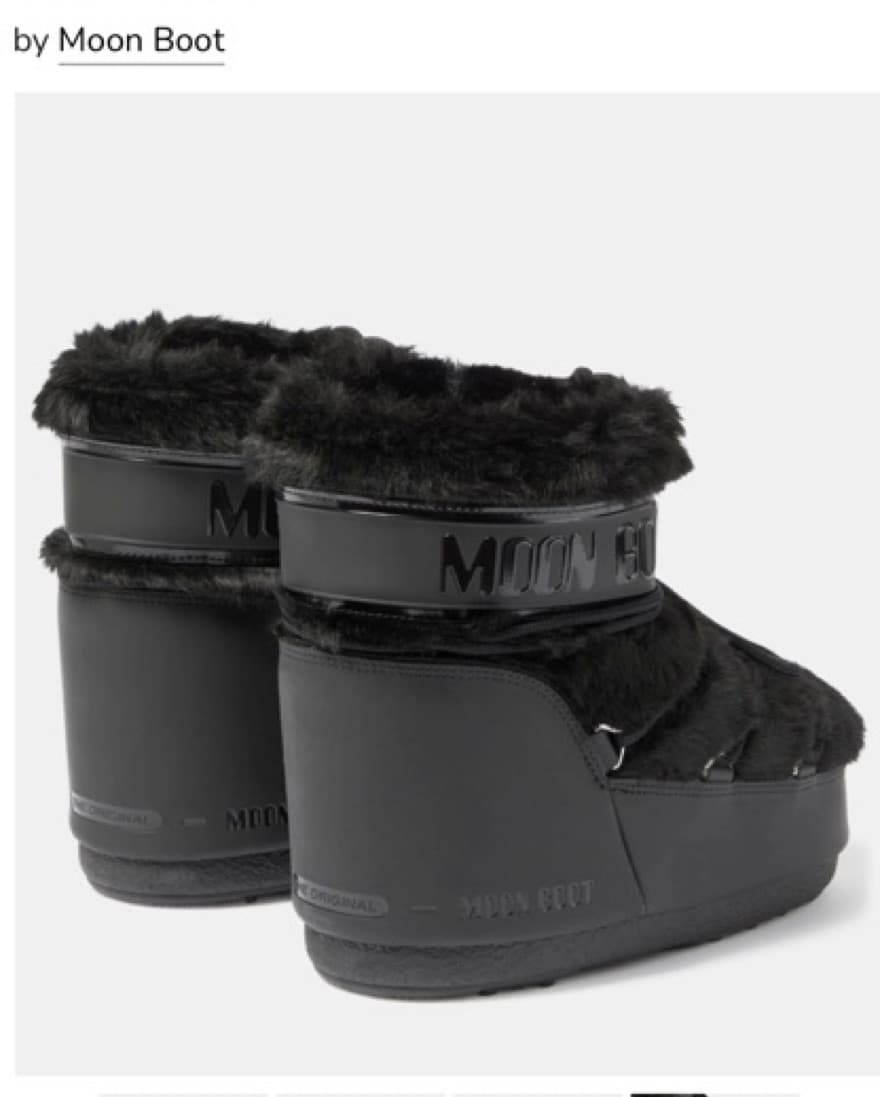 Moon Boot Icon Low Faux Fur Snow Boots  - Image 2