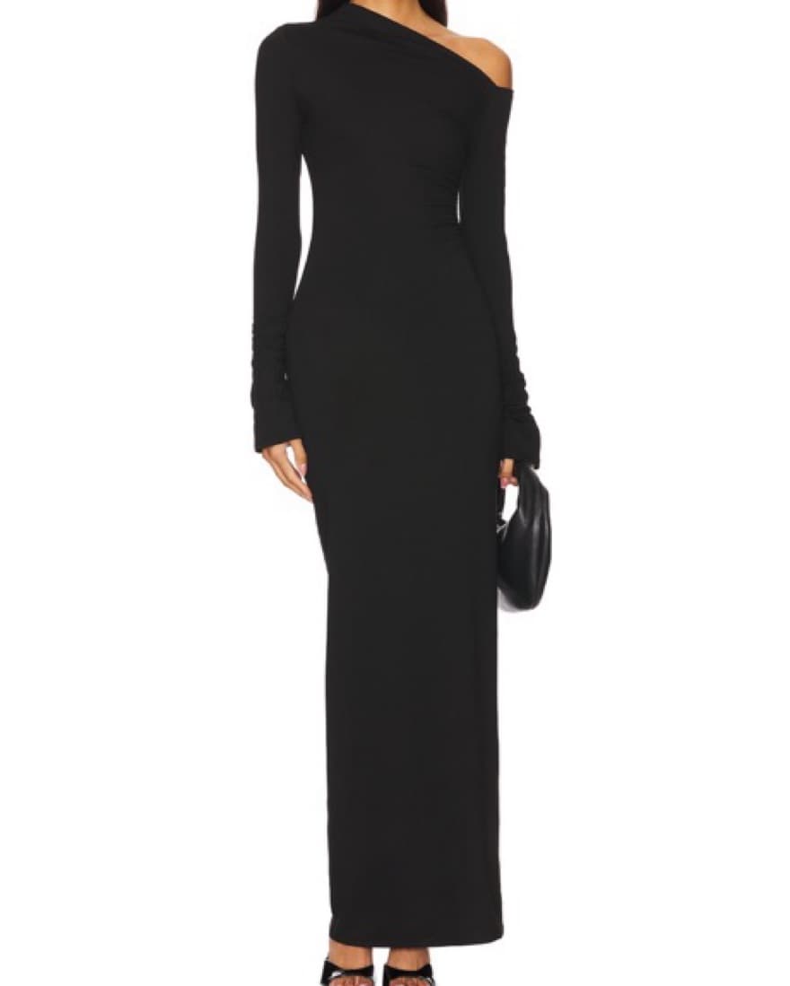 Advice Maxi Dress In Black - Image 1