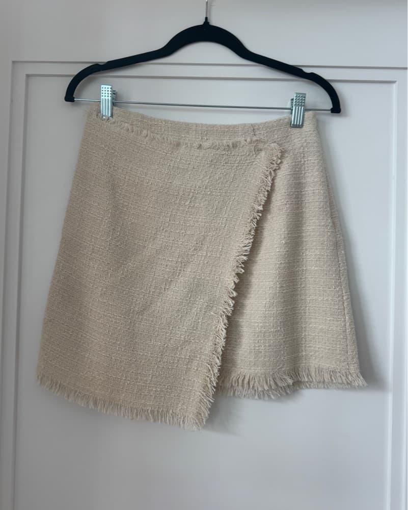Tweed Mini Skirt - Image 1