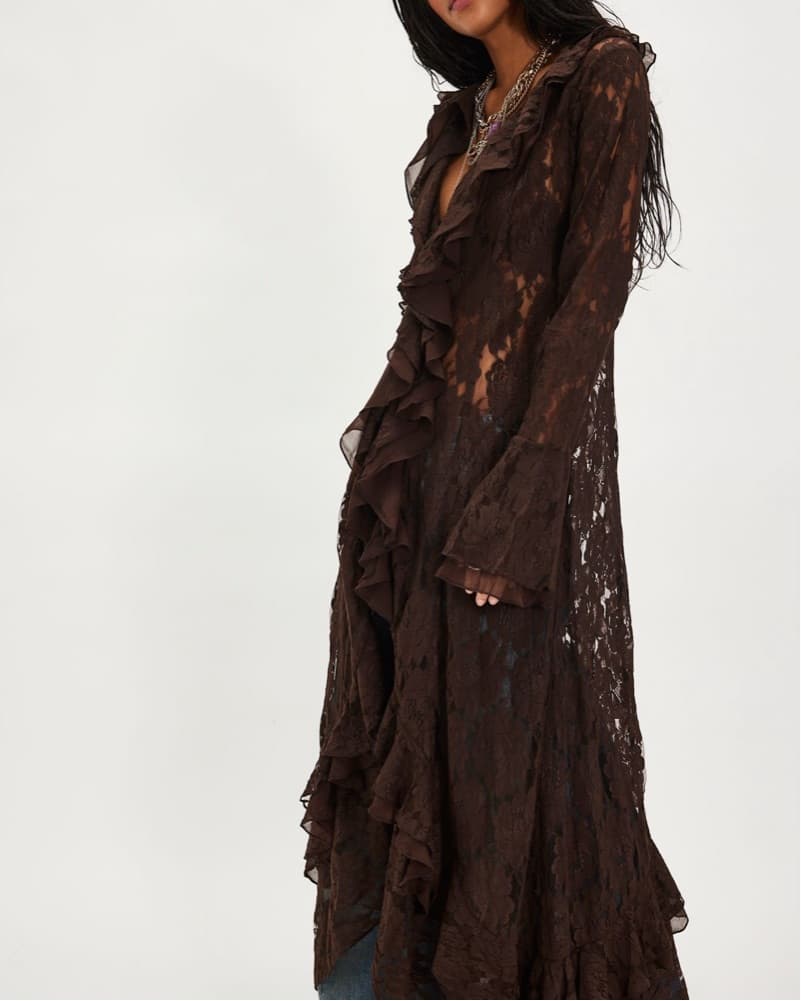 Free People Lace Duster  - Image 1