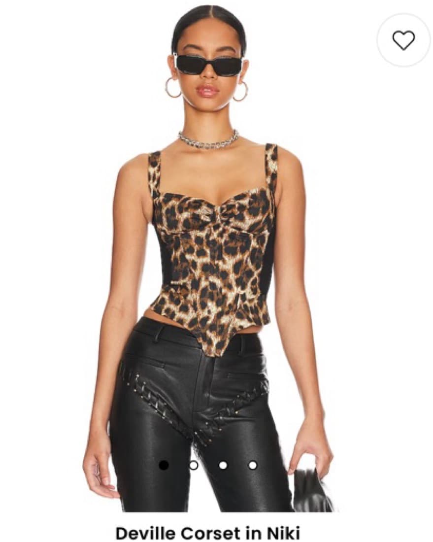Miaou Cheetah Corset - Image 2