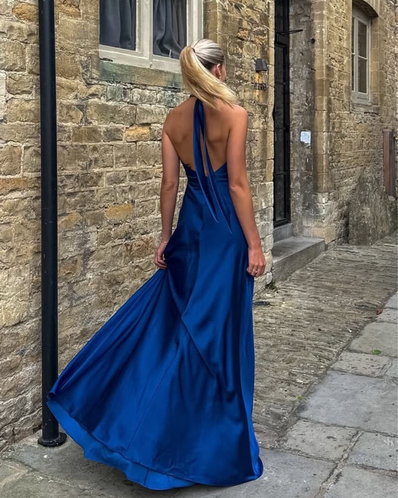 Royal blue gown - Image 3