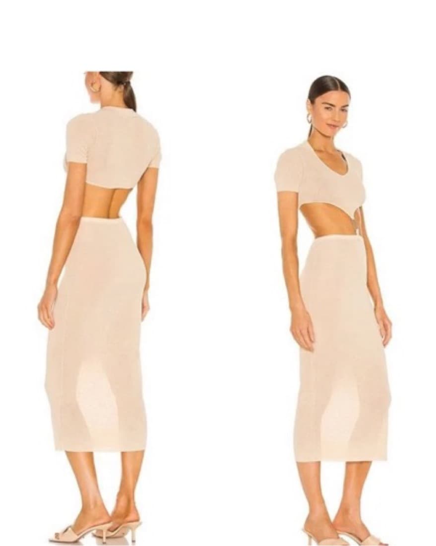 Aya Muse Cut Out Dress - Image 2