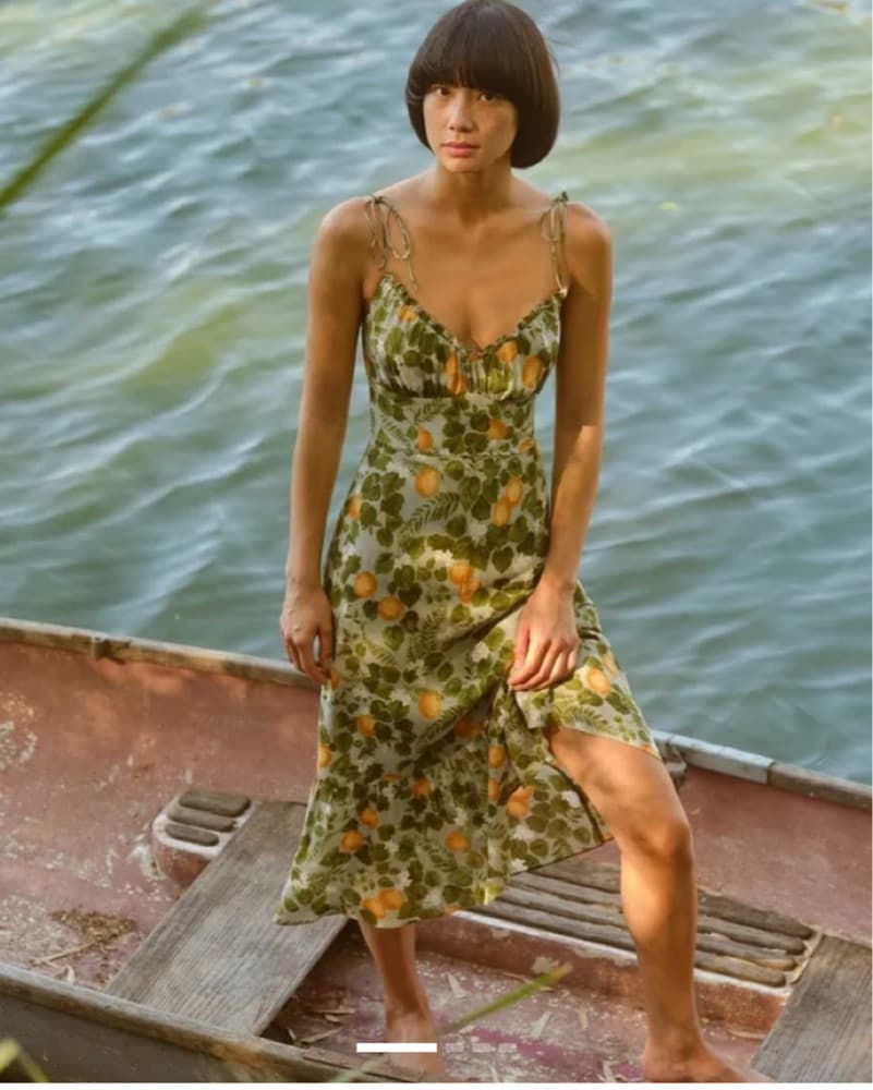 Reformation Floral Dress - Image 1