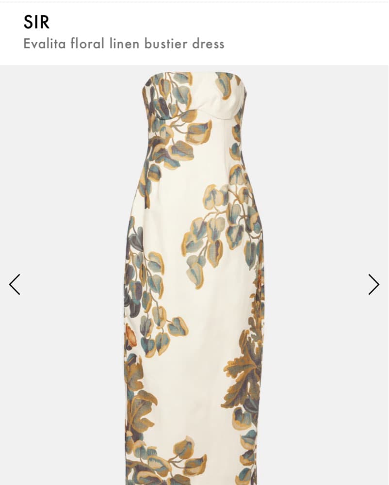 Sir Evalita Column Dress - Image 2