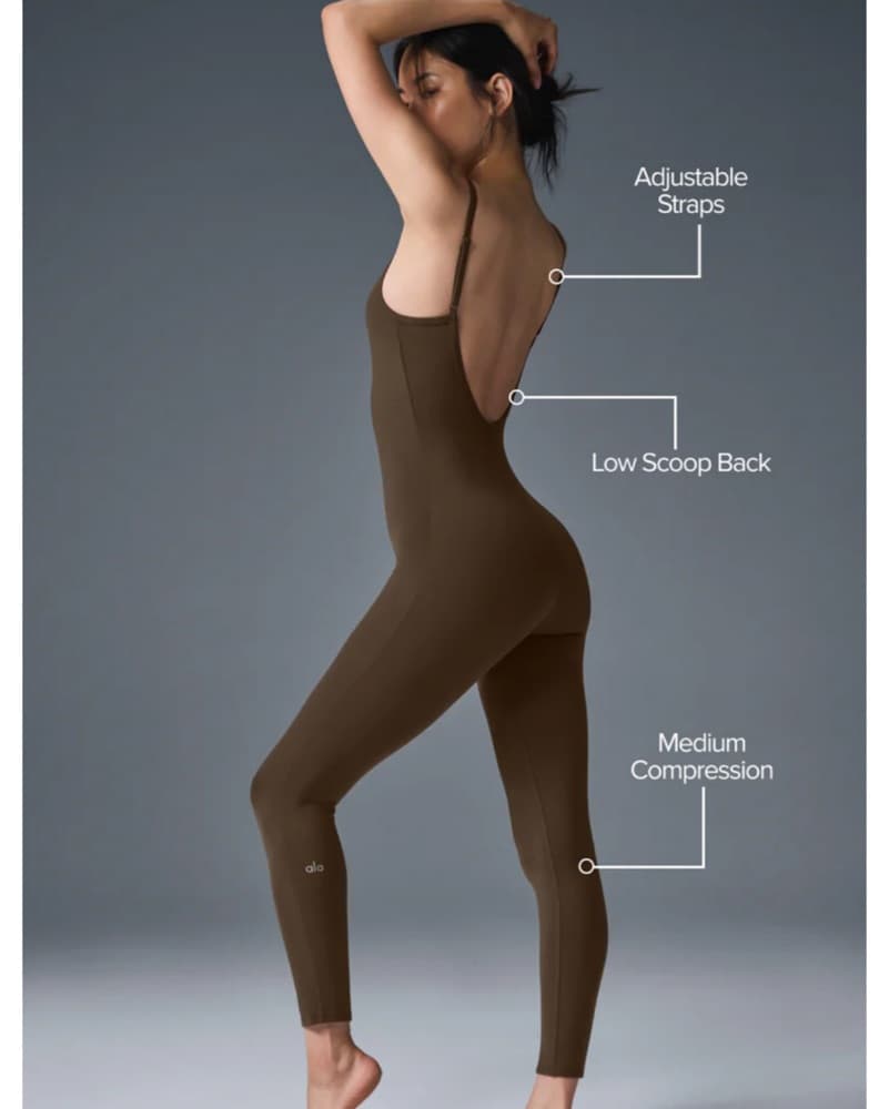 Alo Workout Jumpsuit RED - Image 1