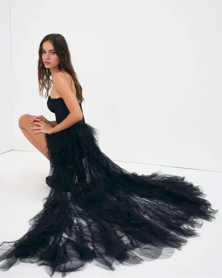For Love & Lemons X Revolve Bustier Gown - Image 5