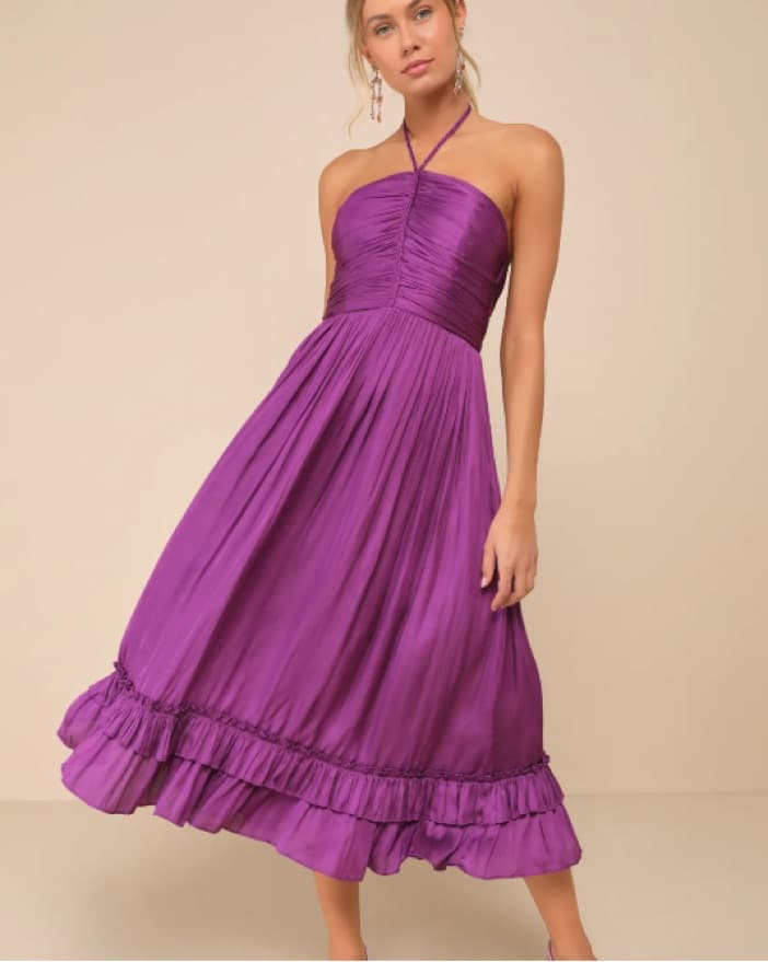 Lulu’s Halter Dress - Image 1