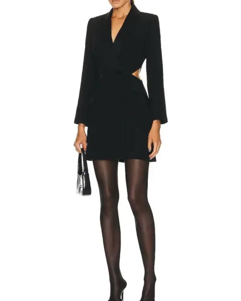 SIMKHAI Wilma Cut Out Blazer Dress - Image 1