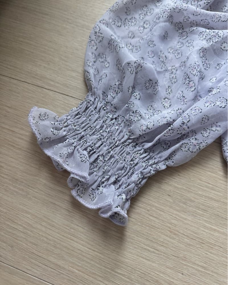 Sabo skirt Purple Crop Top - Image 4