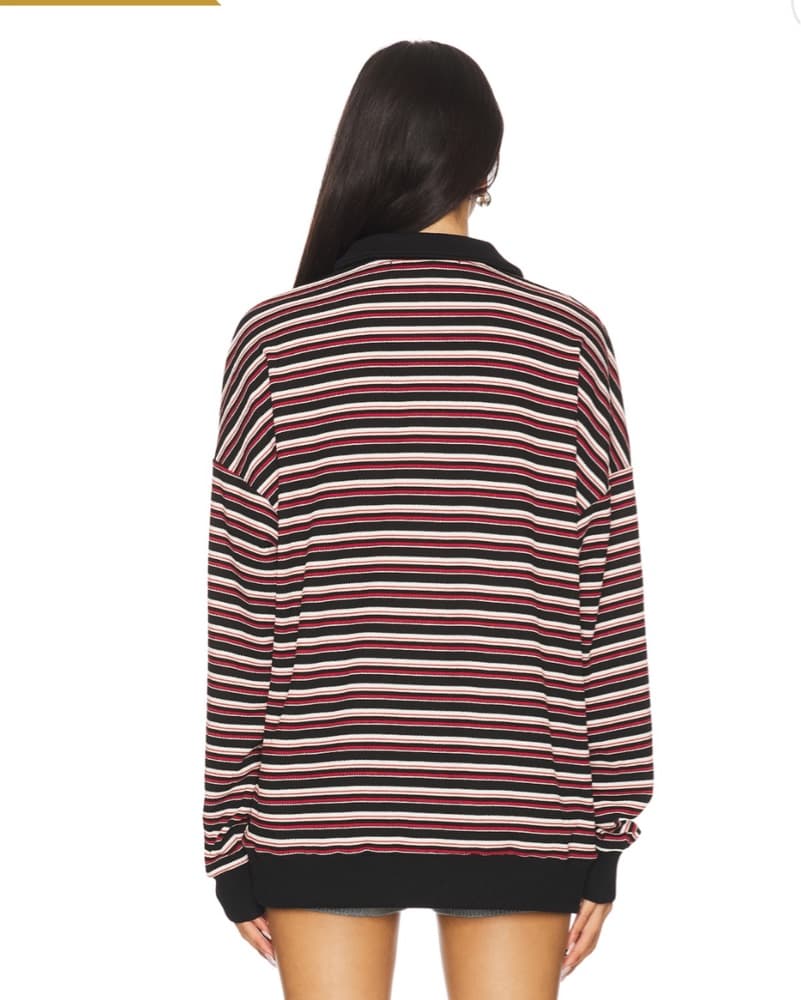 Lioness Rugby/Stripped Jersey Onyx Multi - Image 3