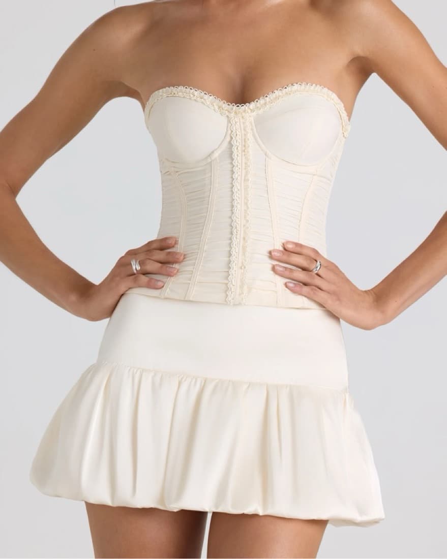 MATIYA Bubble Hem Micro Mini Skirt US8 - Image 5