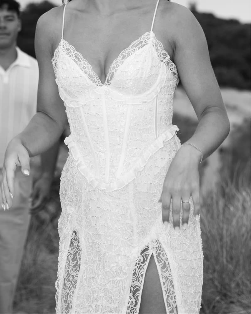 For Love & Lemons White Dress - Image 2