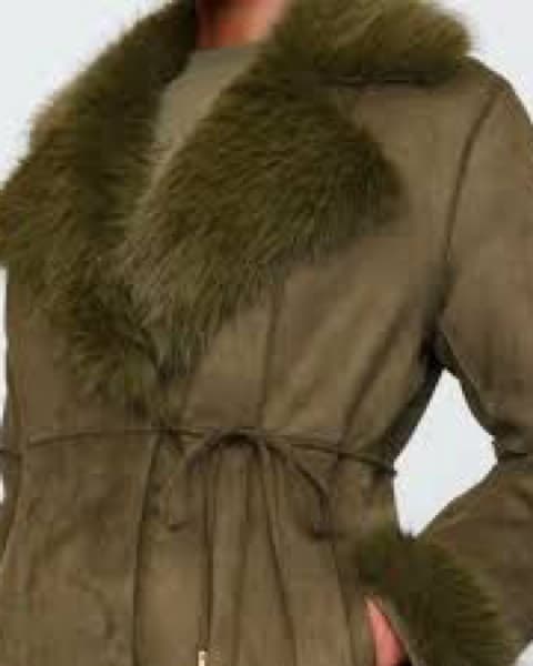 Cult Gaia x Gap Olive Green Coat - Image 3