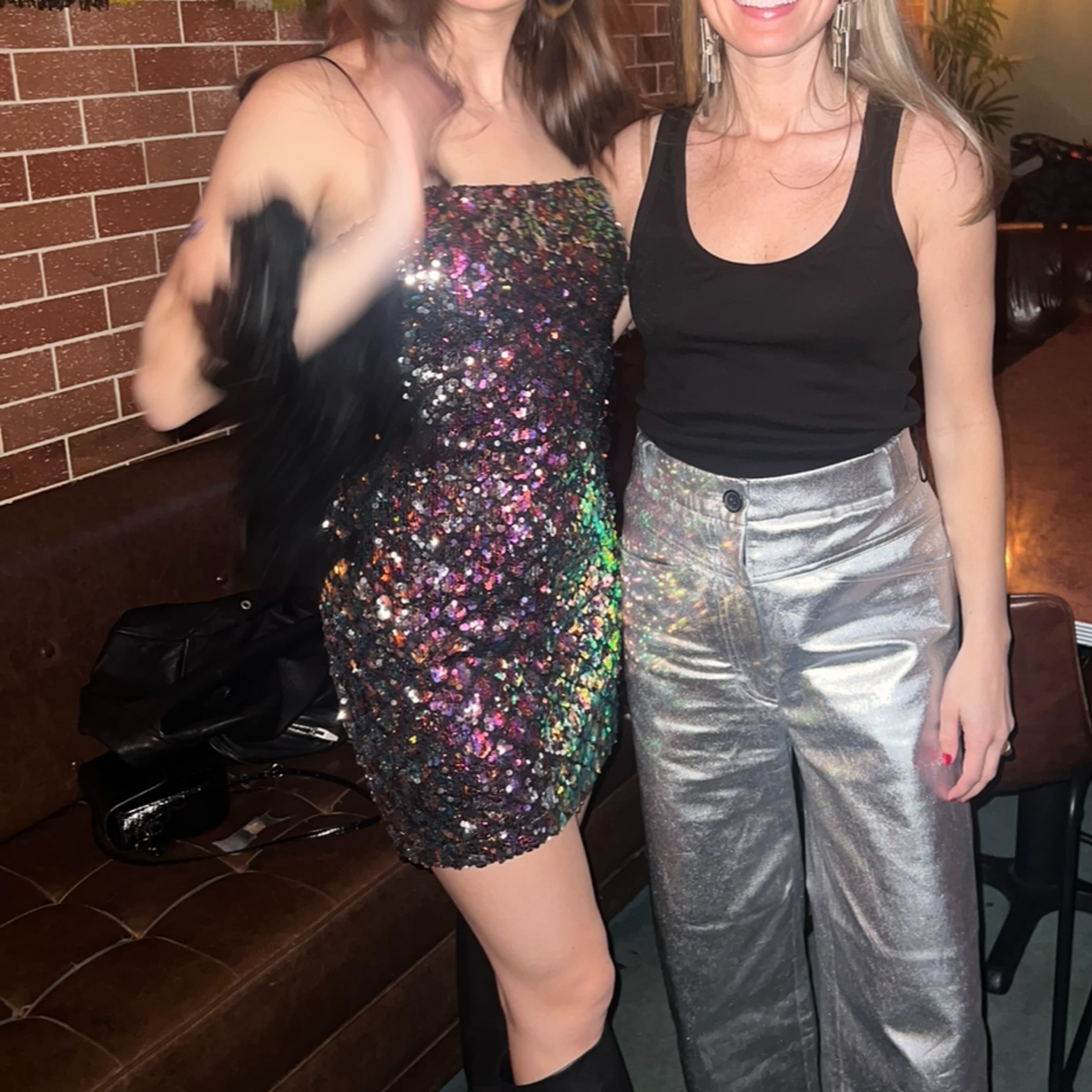 Topshop Multi Sequin Dress - Image 5