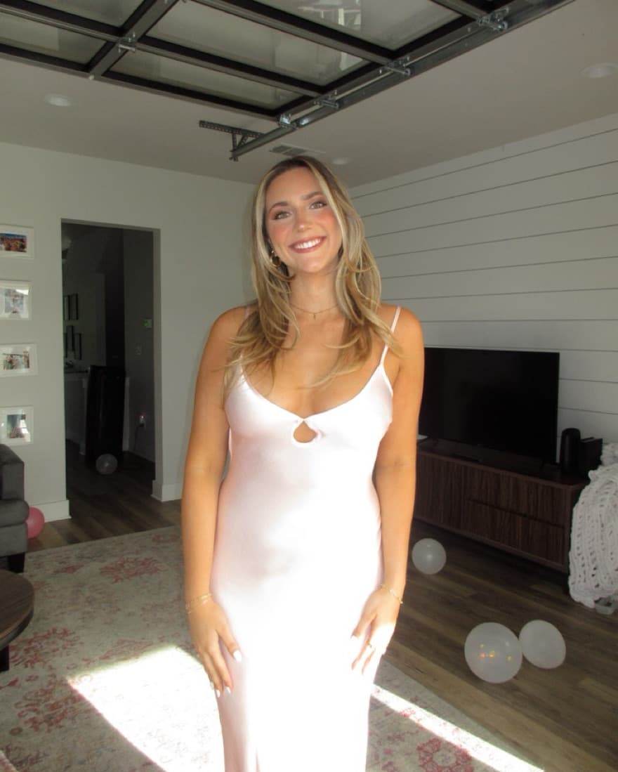 Bec + Bridge Pink Maxi Dress - Image 4