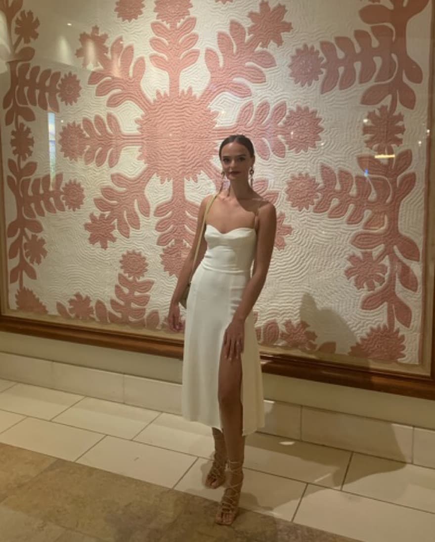 Reformation Juliette Dress In Ivory - Image 6