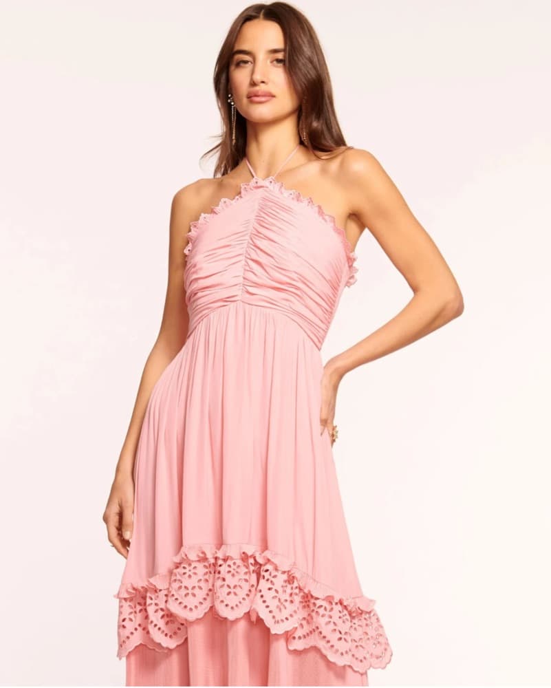 Ramy Brook Pink Maxi Dress - Image 2