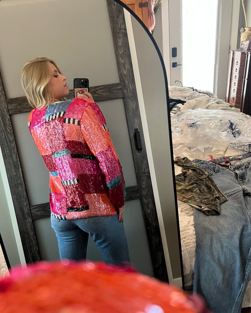 Funky Sequin Jacket - Image 2