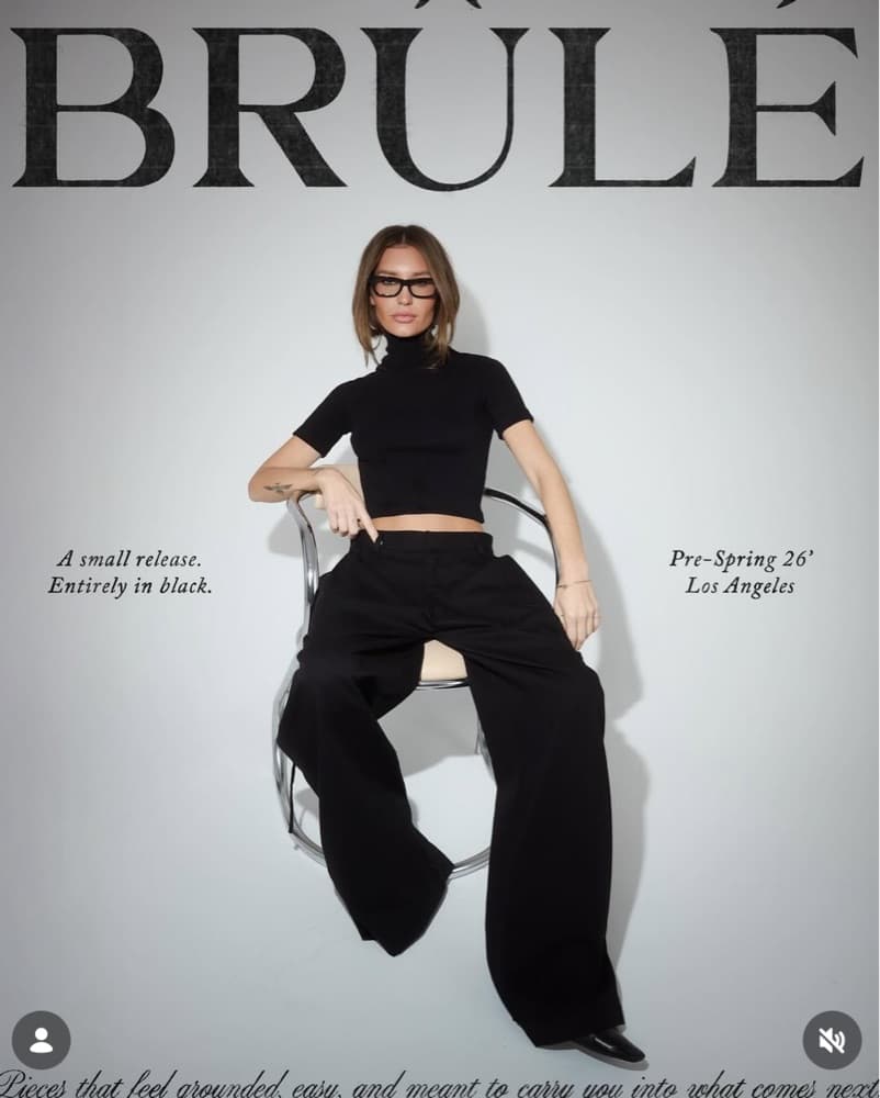 Brule Jolie Cropped Turtleneck - Image 4