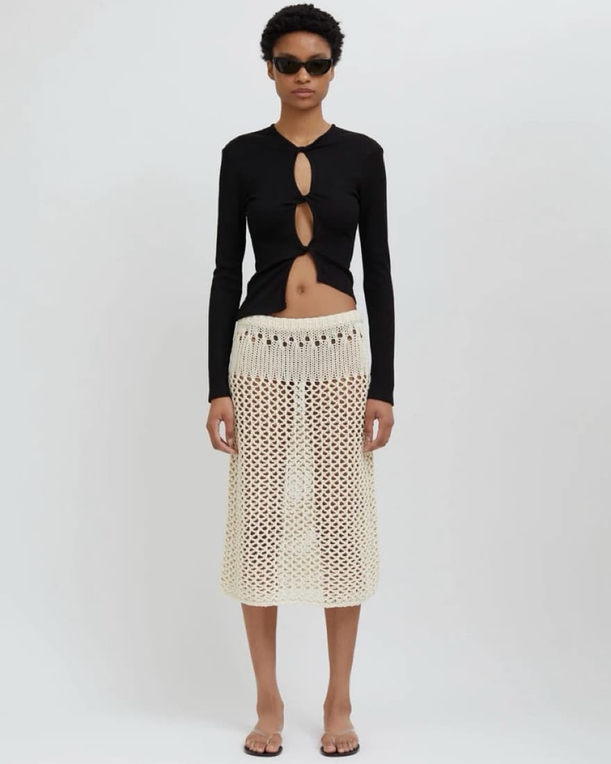 Christopher Esber Open Twist Long Sleeve - Image 2