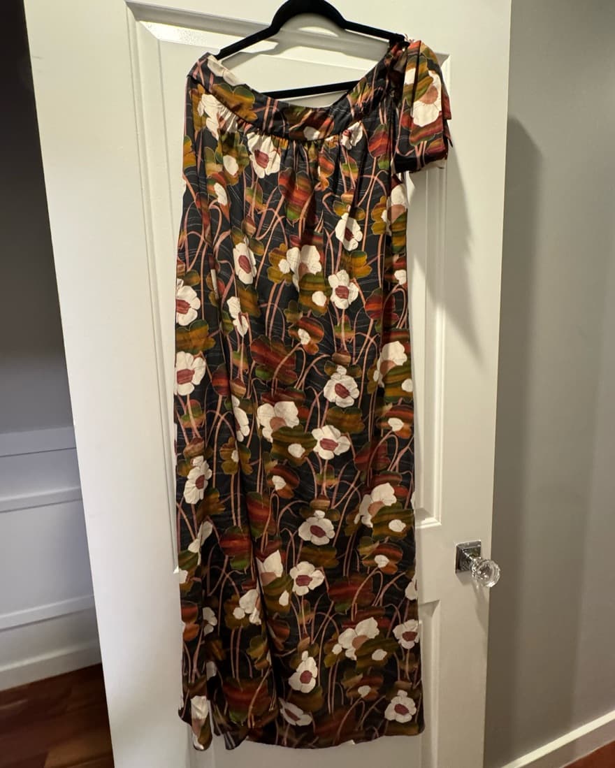 Westside One Shoulder Fall Floral - Image 2