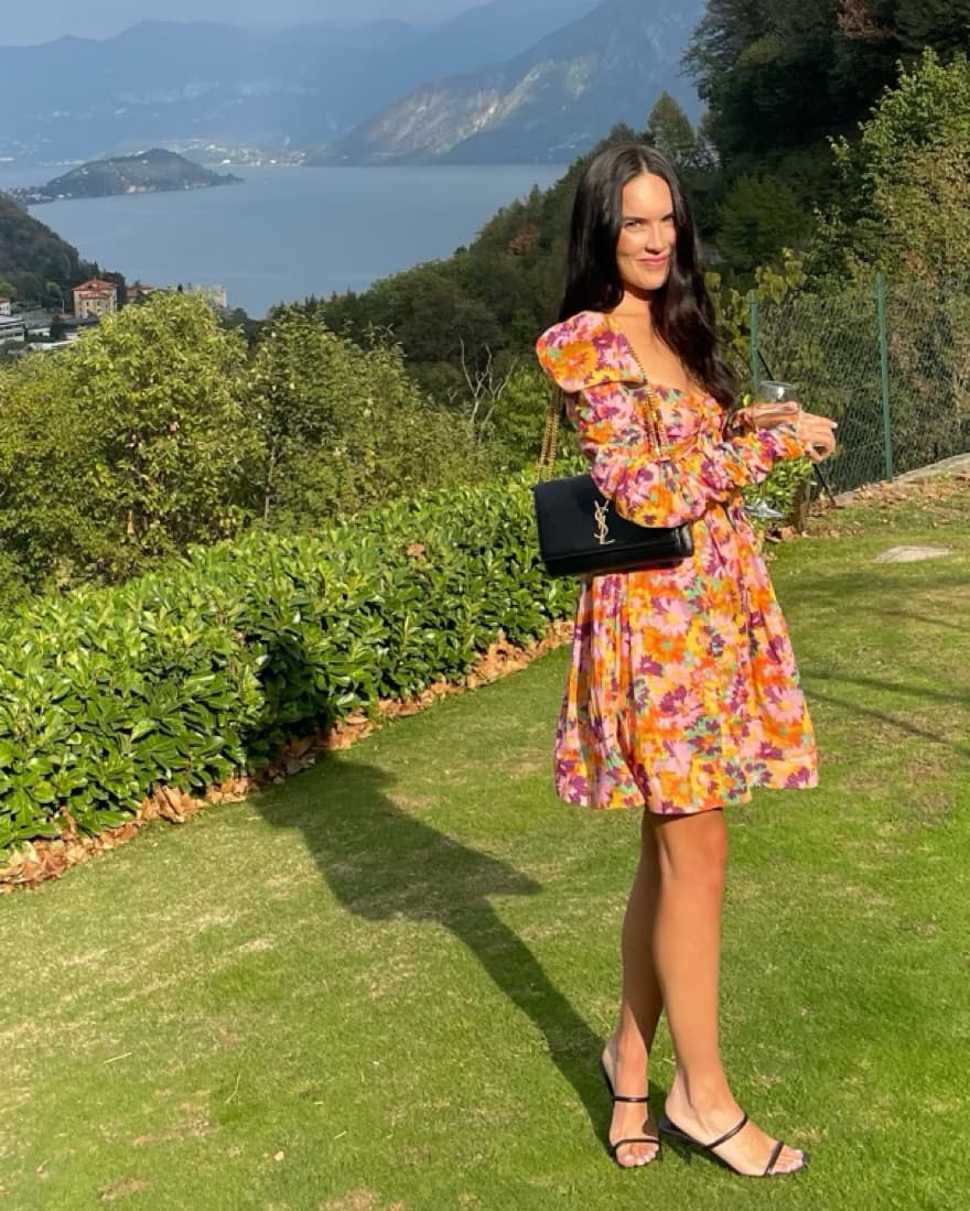 ZIMMERMANN Longsleeve Short Floral Dress - Image 2