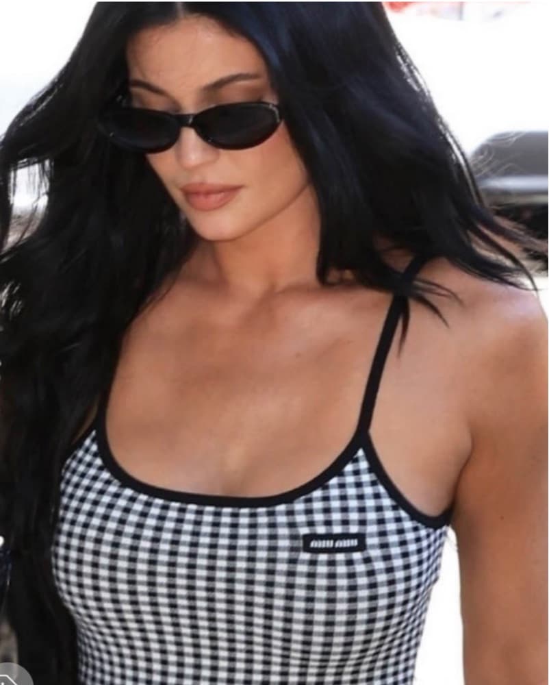Chic Gingham Mini Dress - Image 1