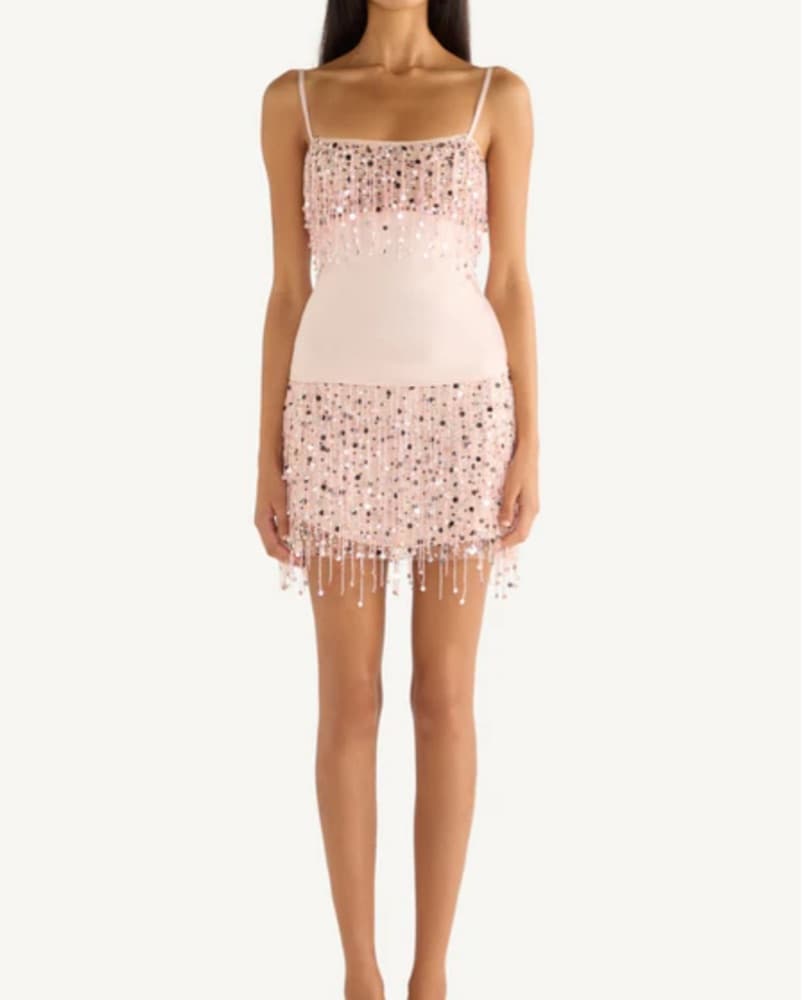 asta resort yasmin hand beaded pink top - Image 3
