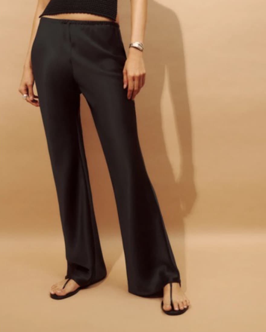 Reformation Satin Pants - Image 2