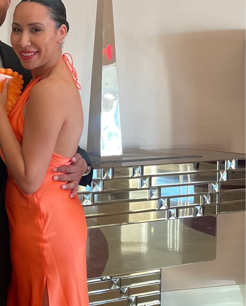 Smoothie Orange Gown  - Image 3