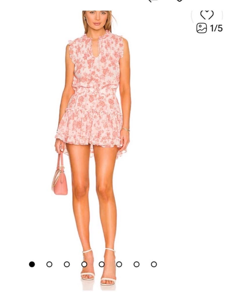 Misa Dress In Summer Rose Size  Small  - Image 1