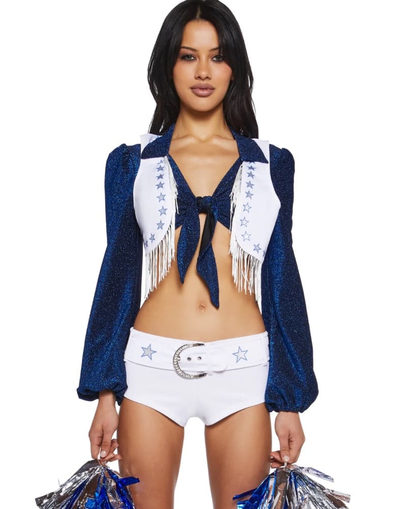 Dolls Kill Cowboys Cheerleader Costume - Image 2