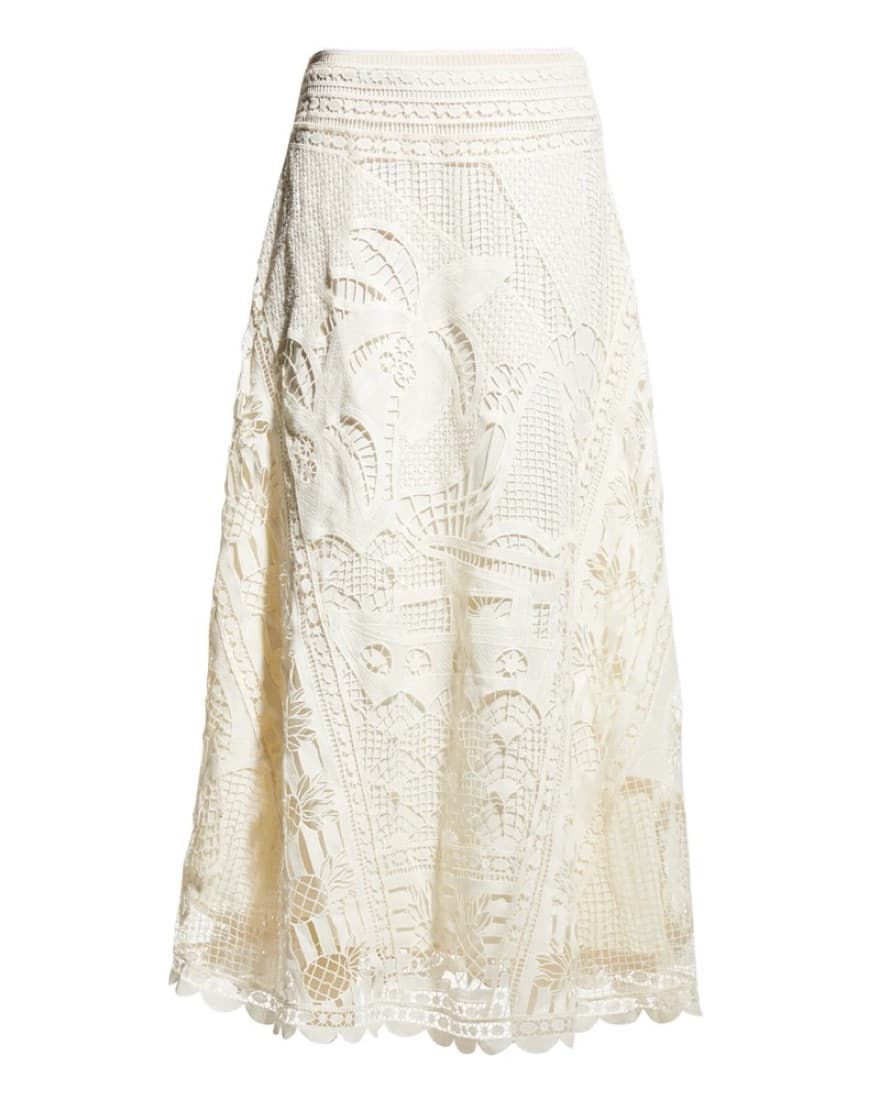 Farm Rio Lace Maxi Skirt - Image 2