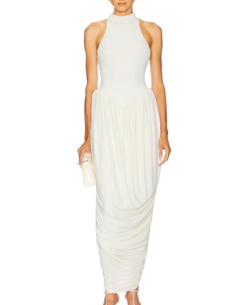 Helsa Duchess Jersey Dress - Image 2