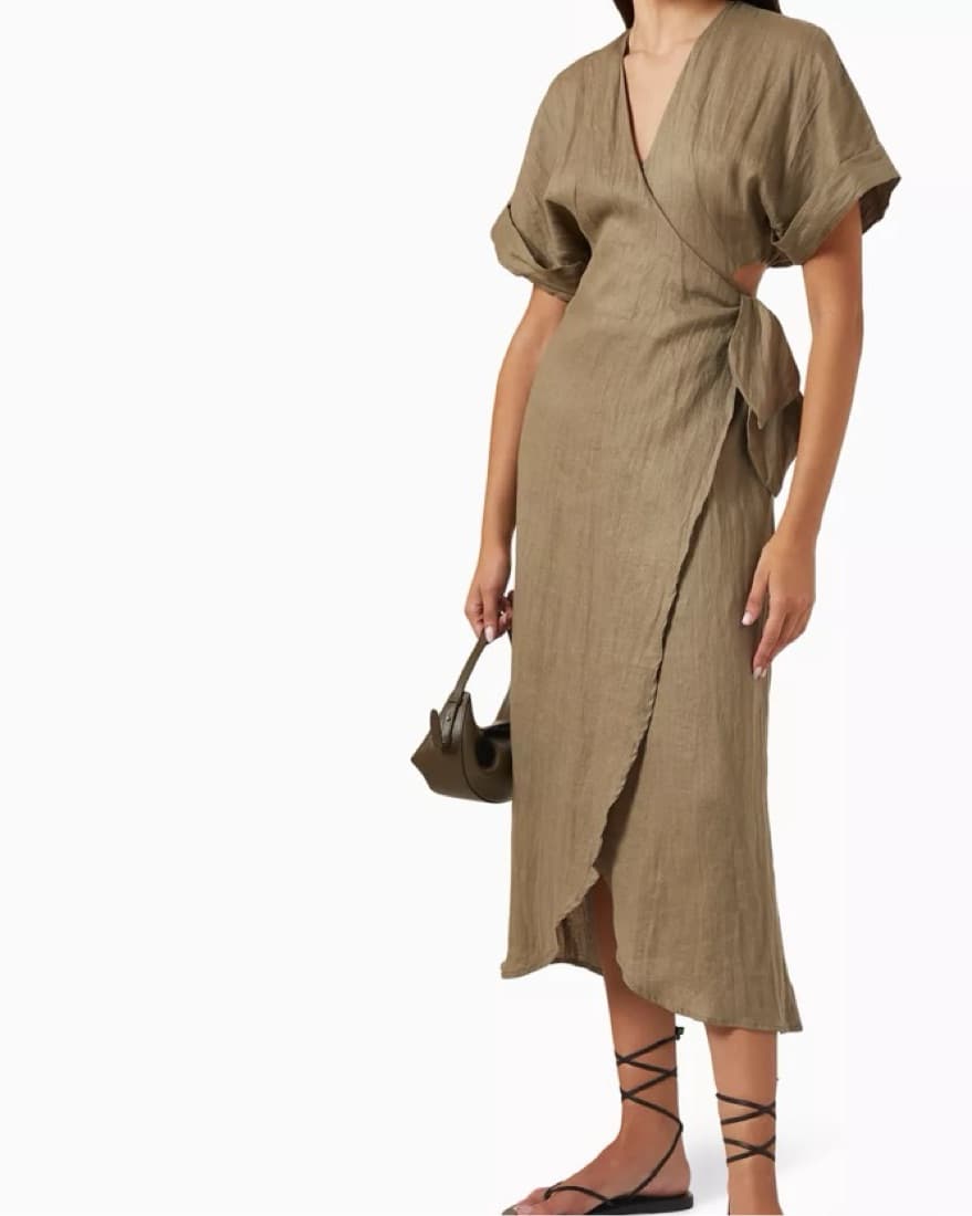 JBQ 100% Linen Dress - Image 1