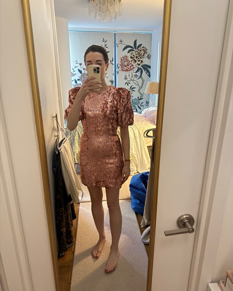Rotate Birger Christensen Sequin Dress - Image 5