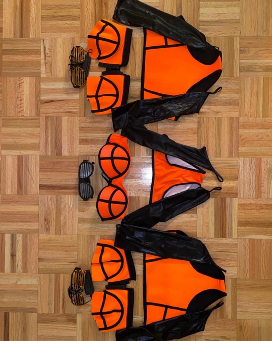 Neon UV Glow LED Halloween Costume - Image 3