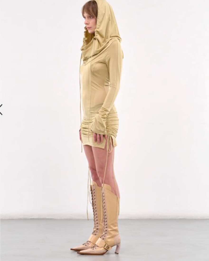 KNWLS HOODED DRESS  - Image 5