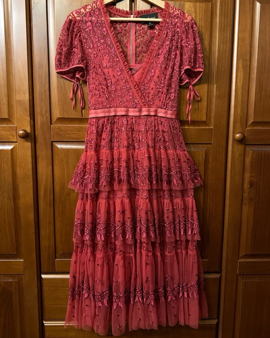 Needle & Thread Embroidered Dress - Image 1