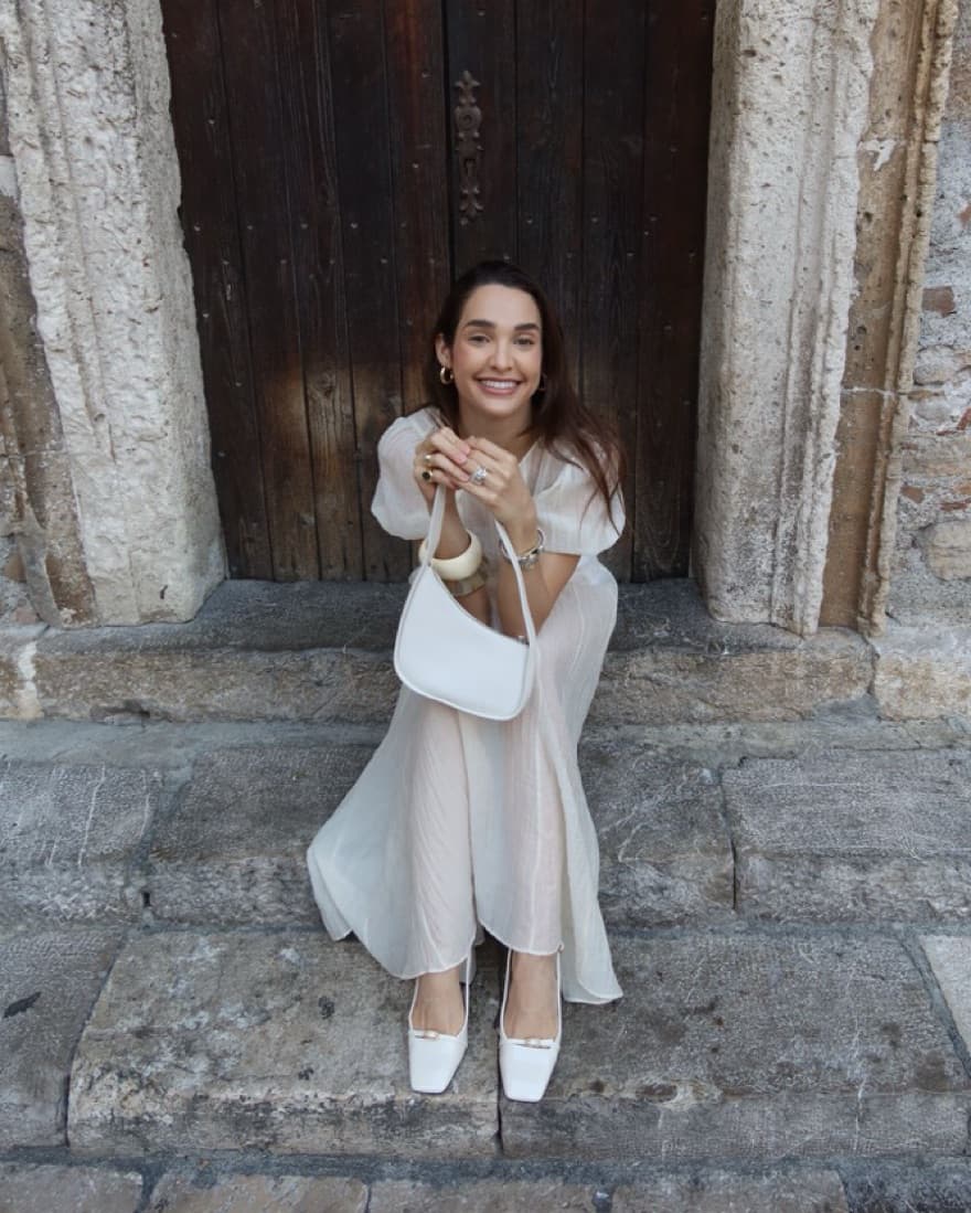 Sheer White Dress - Image 6