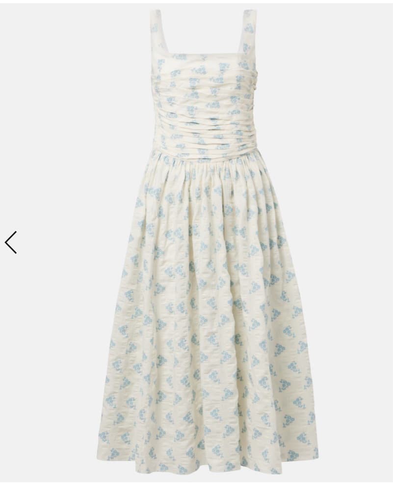 MARKARIAN Maeve floral cotton-blend midi - Image 3